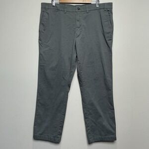 Duck Head Classic Fit Gold‎ School Chino Pants Men's 40x30 Green Slim Fit